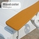 preview thumbnail 3 of 22, Patio HDPE Board Folding Adirondack Chair With Cup Holder