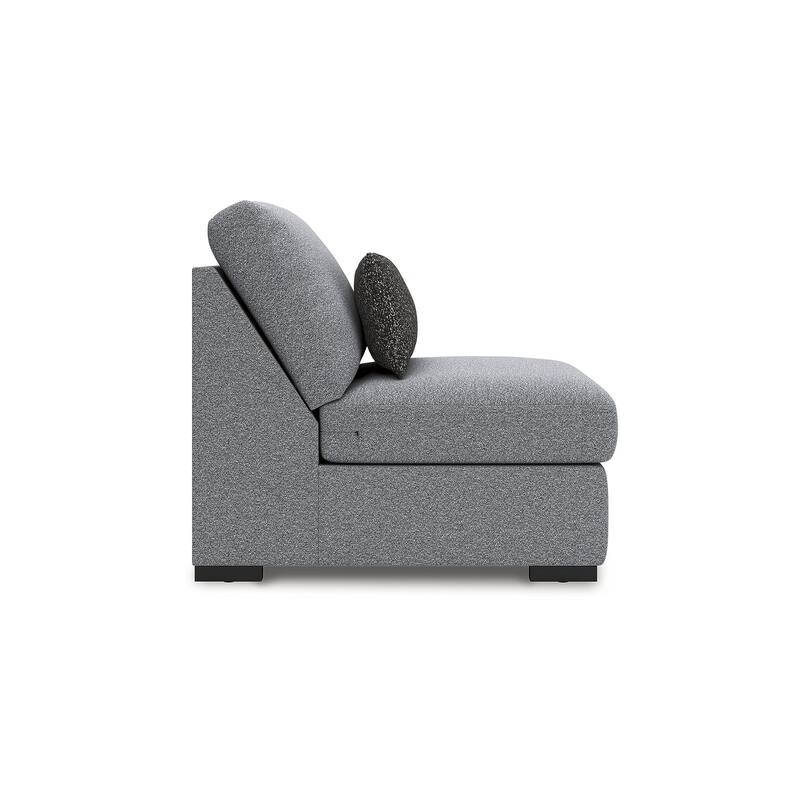 Signature Design by Ashley Bealton Gray 6-Piece Sectional with Chaise - 174" W x 134" D x 41" H