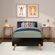 preview thumbnail 20 of 33, Mid-Century Modern Twin-Size Panel Bed