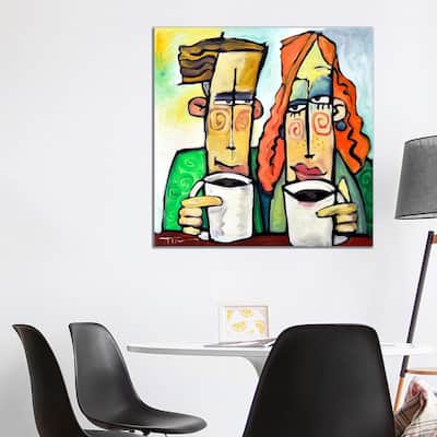 iCanvas "Coffee Date" by Tim Nyberg Canvas Print