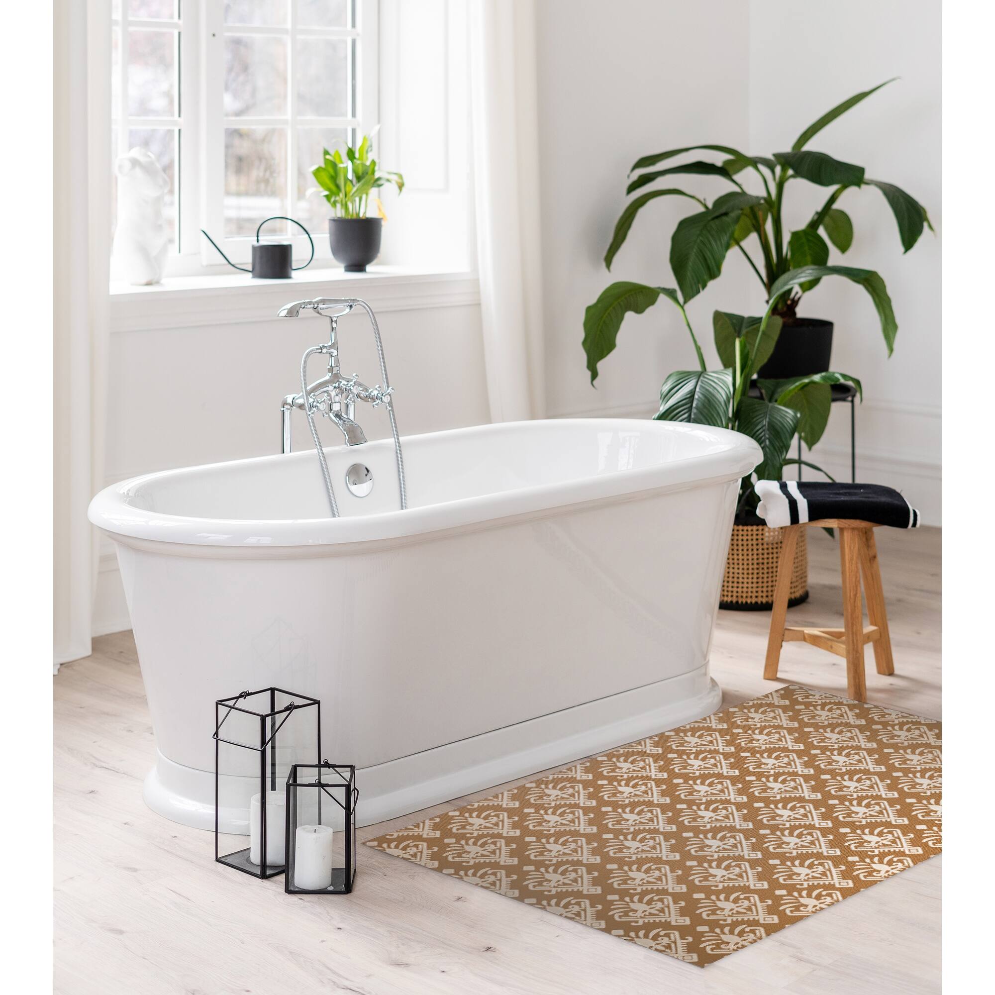 ANDOVER LIGHT BROWN Bath Rug By Kavka Designs Bed Bath & Beyond