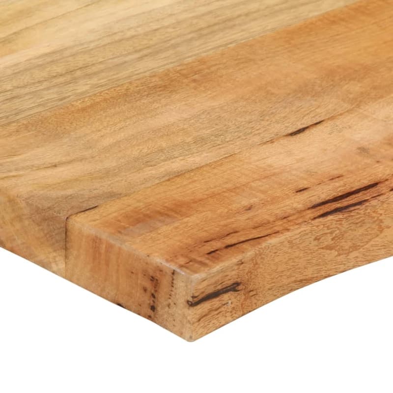 vidaXL Table Top Replacement Board Tabletop Accessory Solid Wood Live Edge
