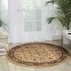 preview thumbnail 17 of 55, Antiquities American Jewel Area Rug 3'9" Round - Ivory - Round
