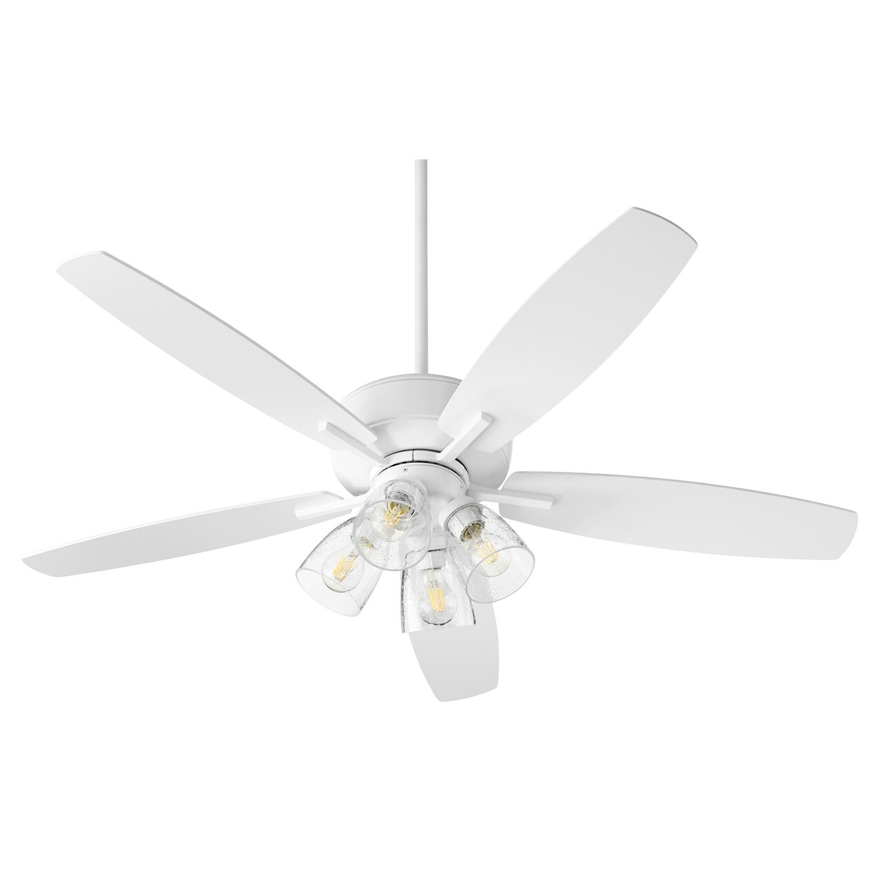 Quorum International Breeze 52" 5 Blade LED Ceiling Fan with Tapered