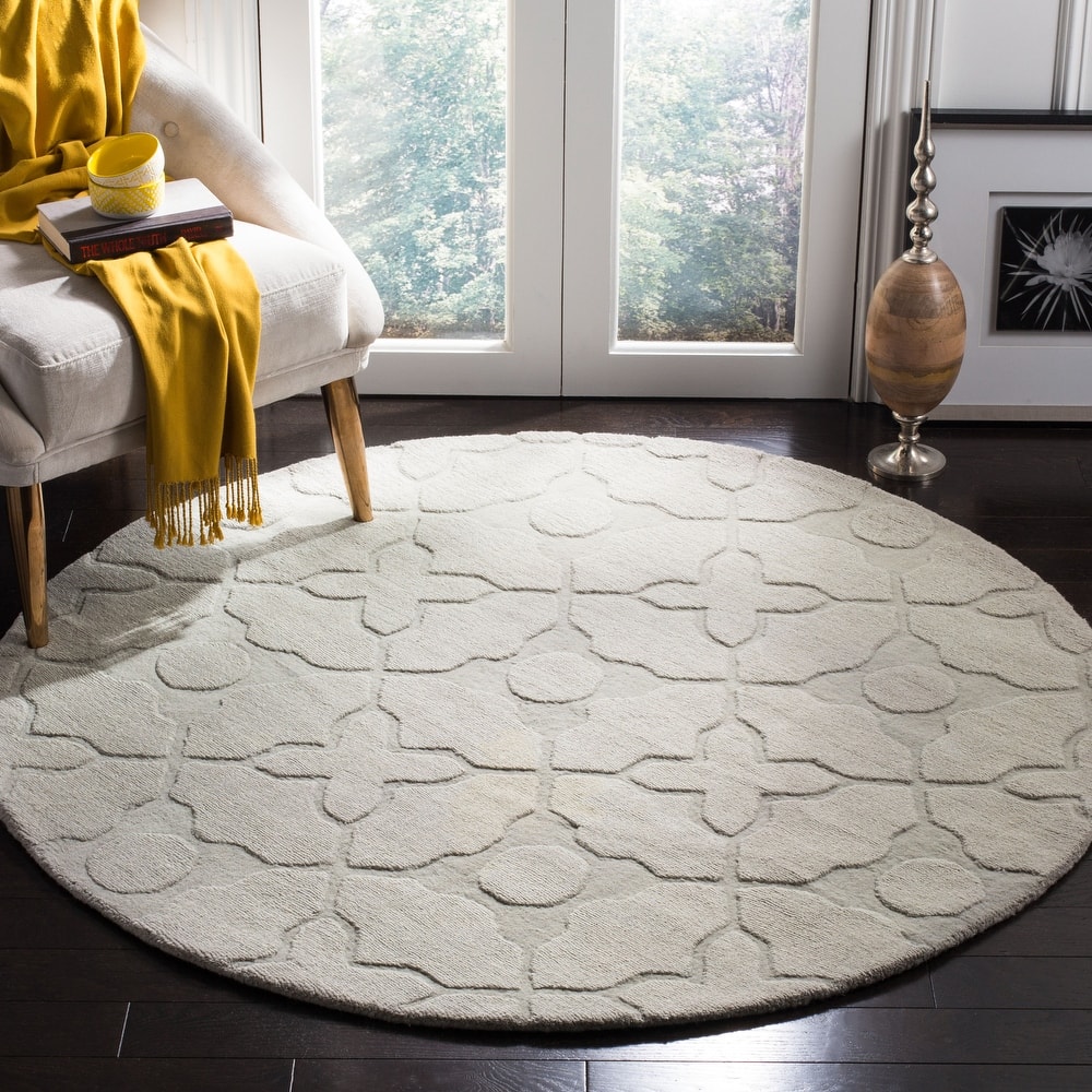 SAFAVIEH Handmade Impressions Nastja Modern Wool Rug