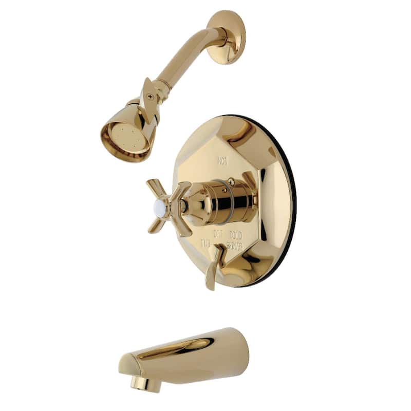 Kingston Brass Millennium Tub and Shower Trim Package with 1.8 GPM - Polished Brass