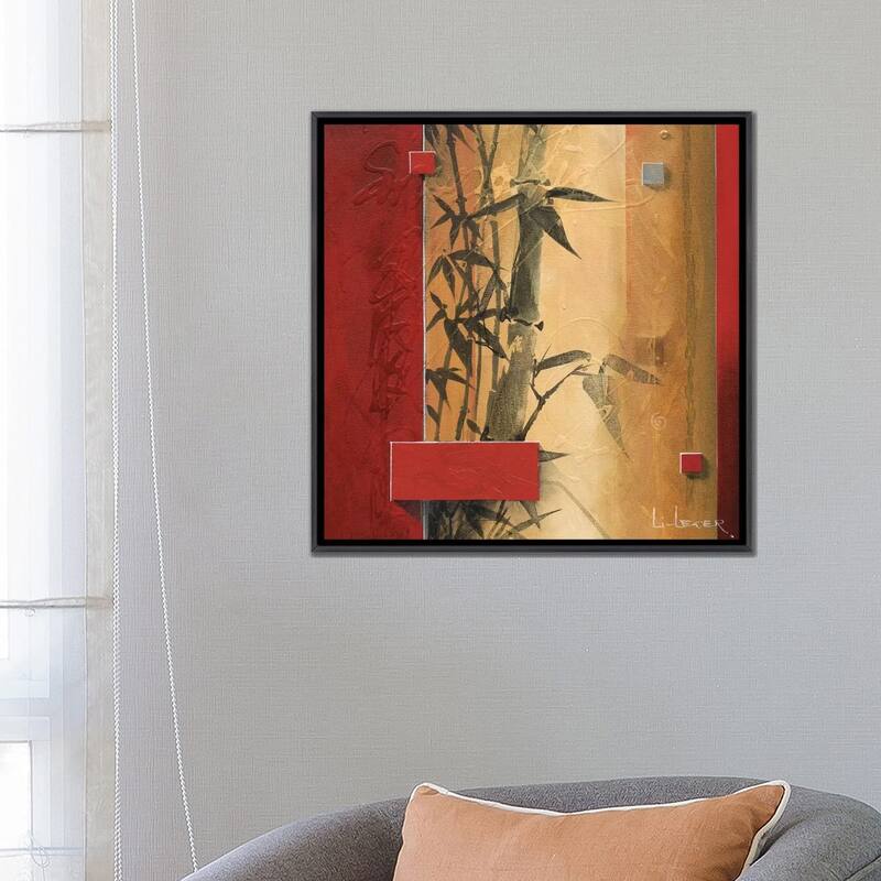 iCanvas "Bamboo Garden" by Don Li-Leger Framed