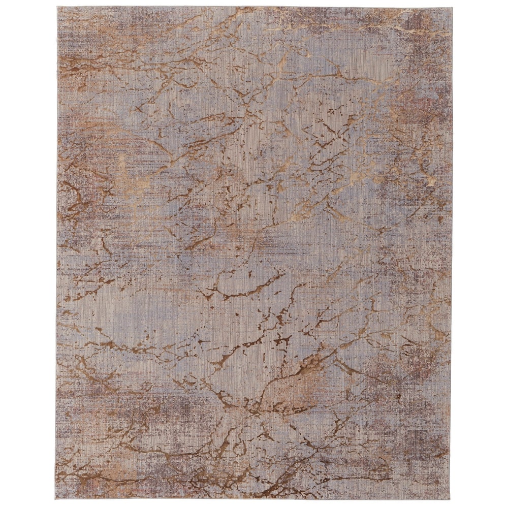 Grand Bazaar Breigh Machine Made Abstract Modern Area Rug