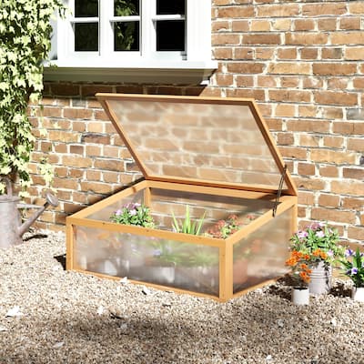 Lean To Green House Brown