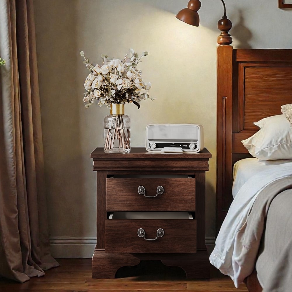 Classic Wooden Nightstand