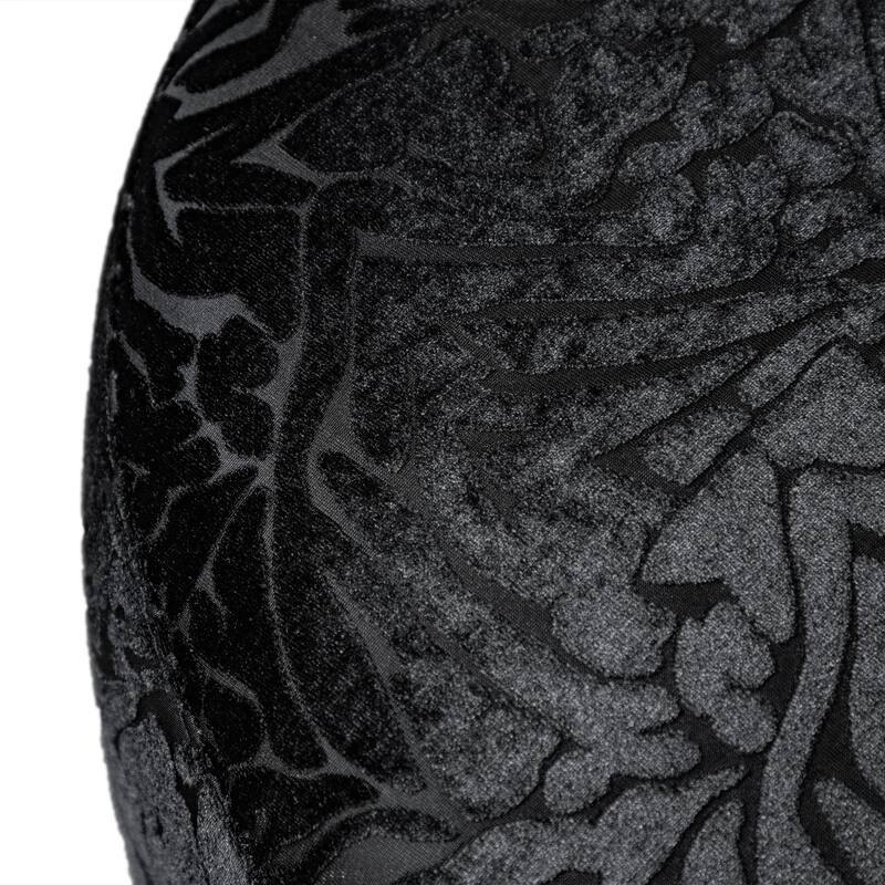 Furniture of America Maxine Glam Upholstered Solid Wood Swivel Chair