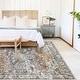 preview thumbnail 32 of 65, Washable Vintage Floral Area Rug Non-Slip Thin Rug for Living Room, Bedroom, Kitchen and Bath Machine Washable Indoor Pet Rugs