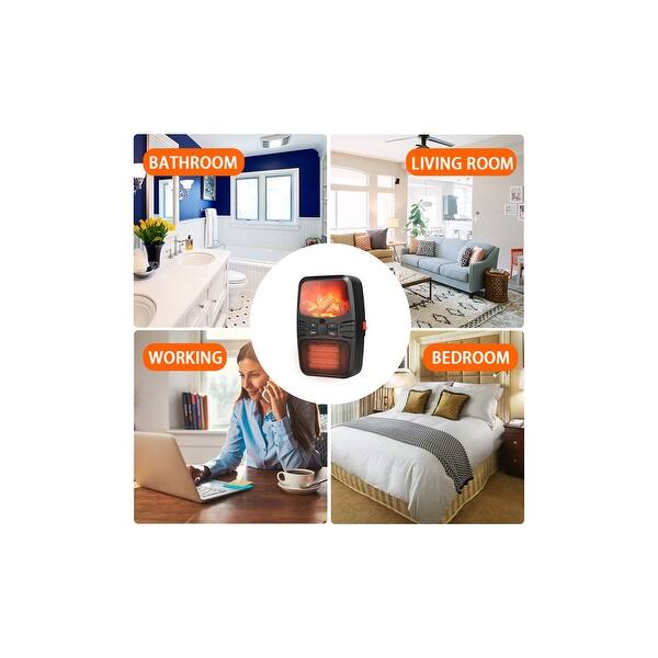 1000W Handy Heater Portable Fan Heater Adjustable Temperature - Bed Bath &  Beyond - 30584645