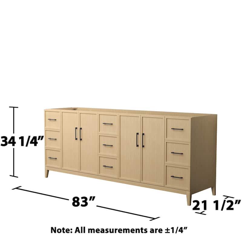 Elan 84-inch Double Vanity Cabinet