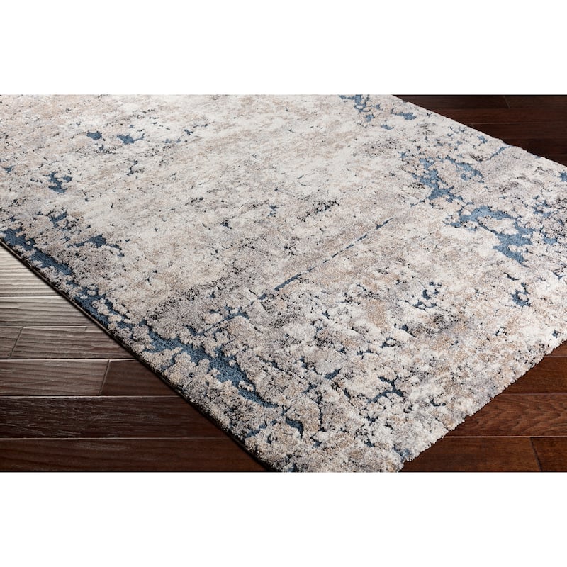 Artistic Weavers Leamon Modern Abstract Plush Area Rug