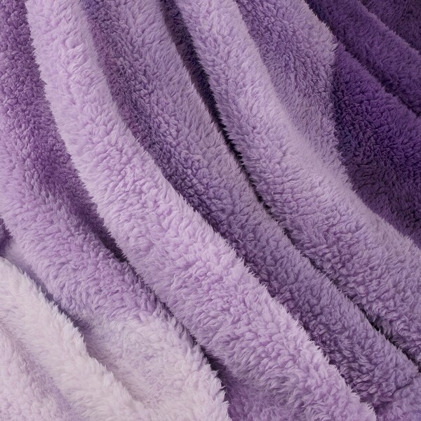 Light discount purple blanket