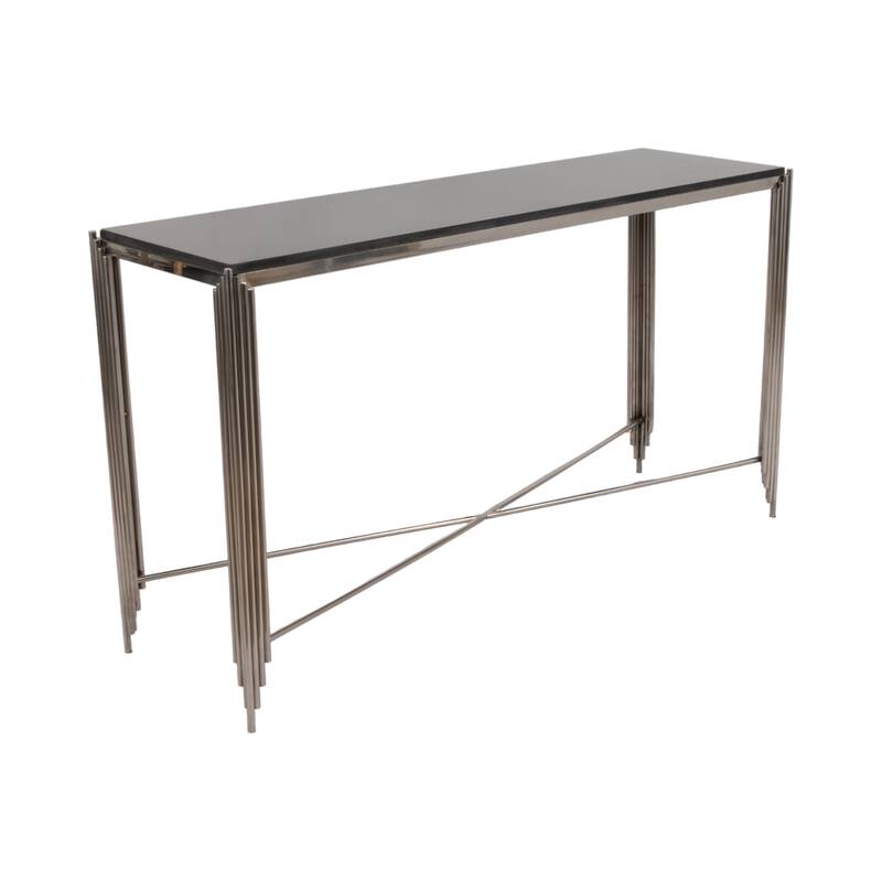 Metal Modern Stone Top Table