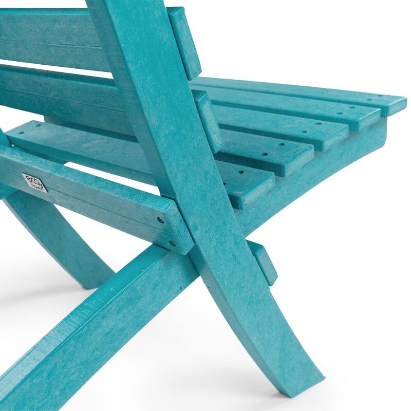 Versailles Fully Assembed All-Weather HDPE Outdoor Folding Patio Chair