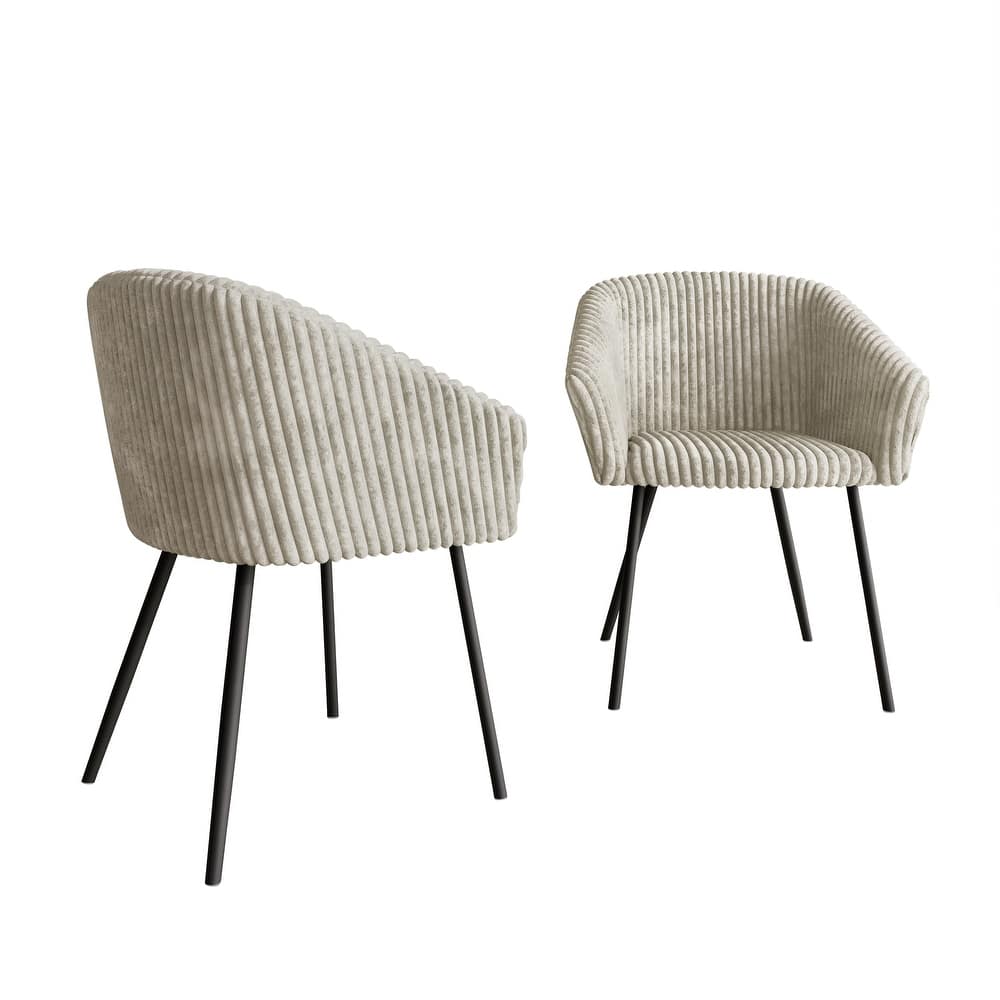 CraftPorch Minimalist 2-Piece Dining Chair