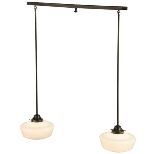 Meyda Tiffany 147635 Revival 2 Light 12" Wide Multi Light Pendant