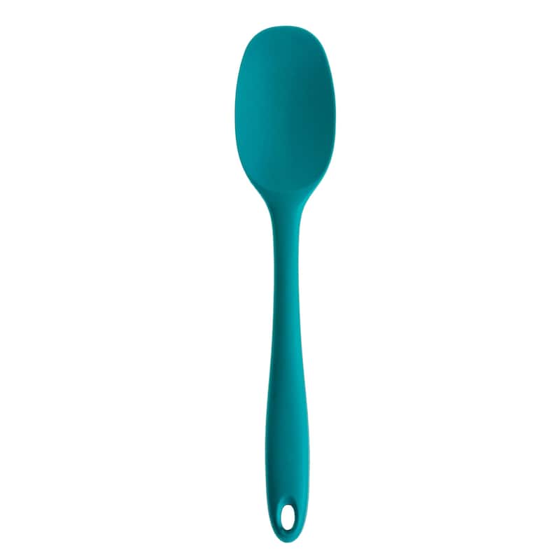 Ela'S Favorite Spoon - Silicone Kitchen Spoon - Turquoise