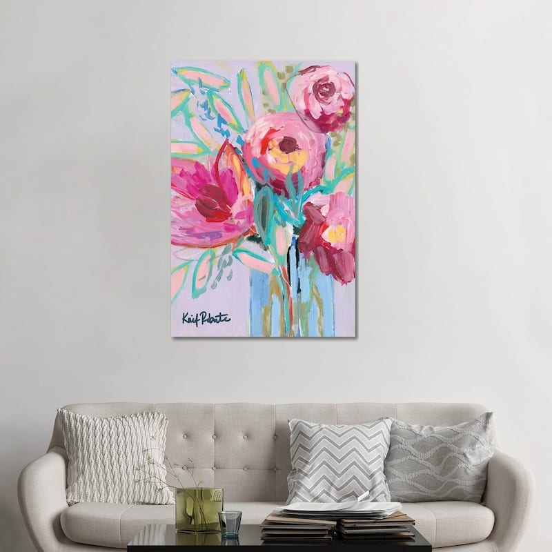iCanvas "Summer Blooms" by Kait Roberts Canvas Print - 48x32x1.5