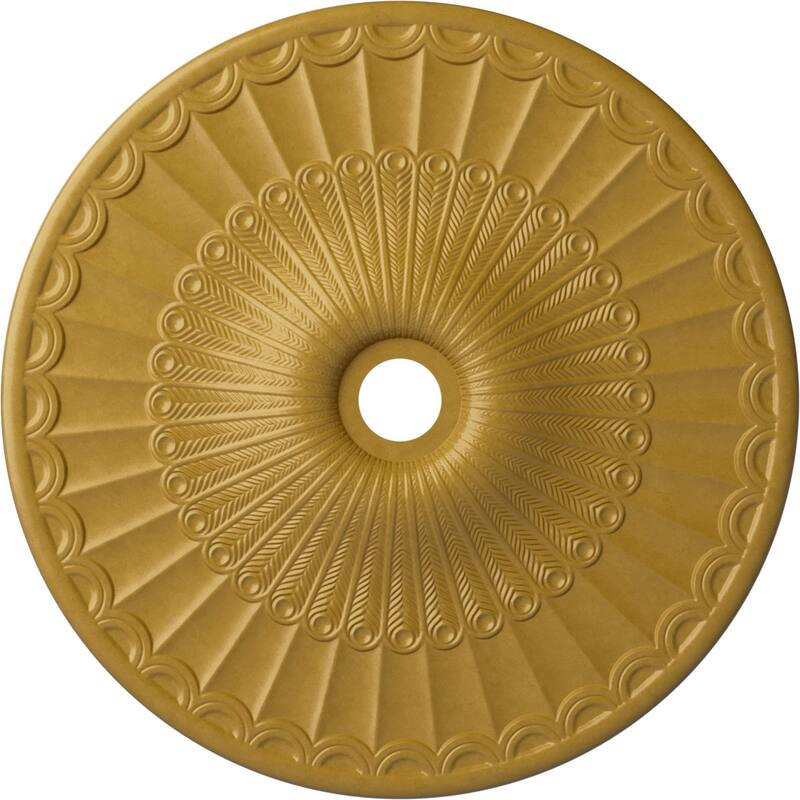 36 5/8"OD x 3 5/8"ID x 2 3/8"P Galveston Ceiling Medallion