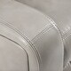 preview thumbnail 9 of 10, Furniture of America Fedi Taupe Faux Leather Power Recline Loveseat with USB Charger