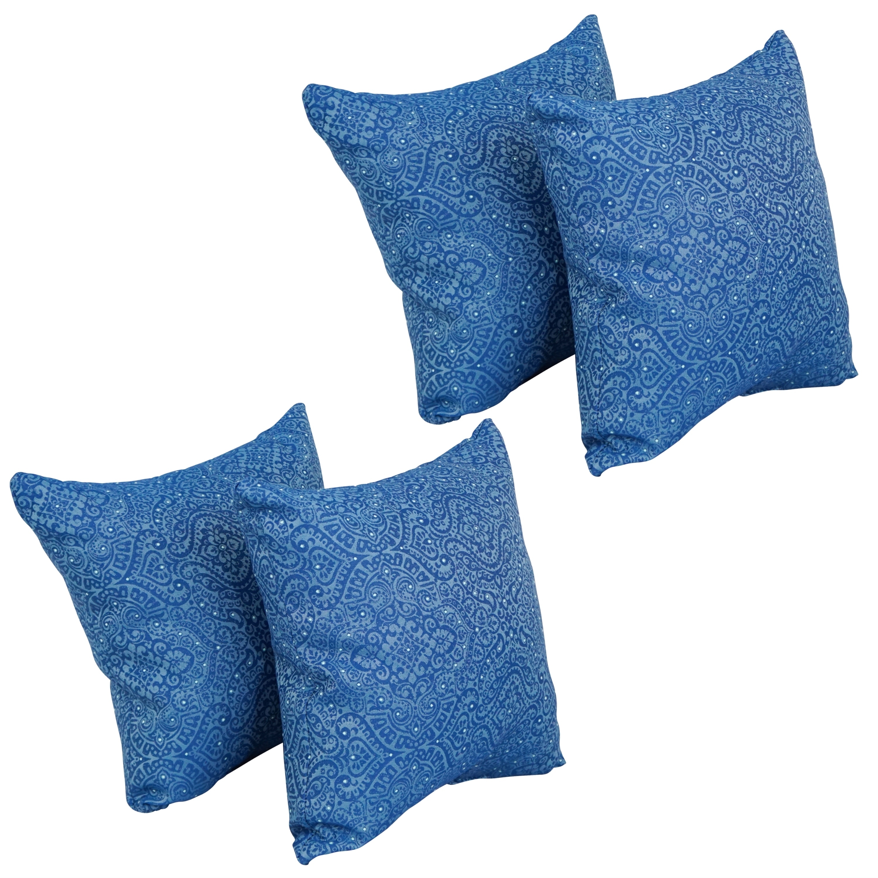 Blazing needles throw store pillows