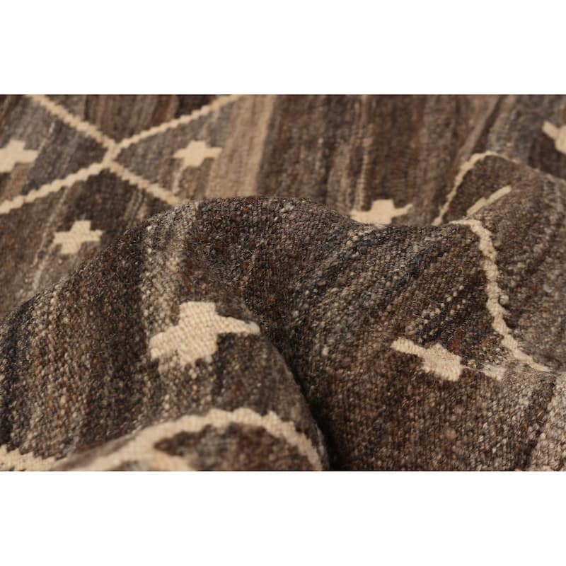 Sivas Brown Kilim 5'9" x 8'3" - 5'9 x 8'3