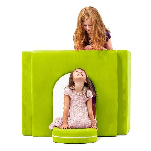 Zipline Playscape Castle Gate - Playtime Furniture for Kids