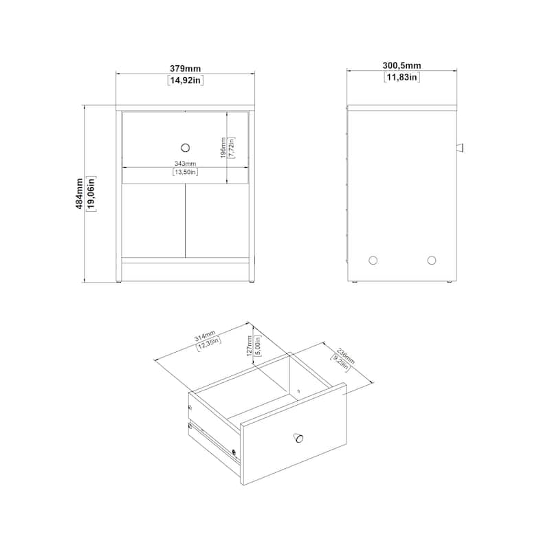 Porch & Den Zoe 3-Piece Bedroom Set
