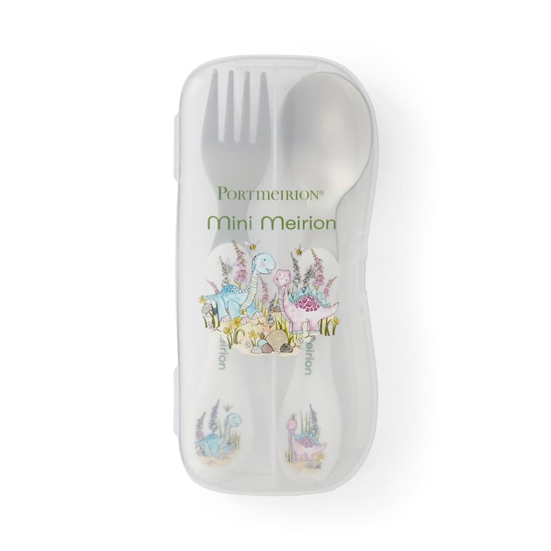 Portmeirion Botanic Garden 2-Piece Cutlery Set - Dinosaur
