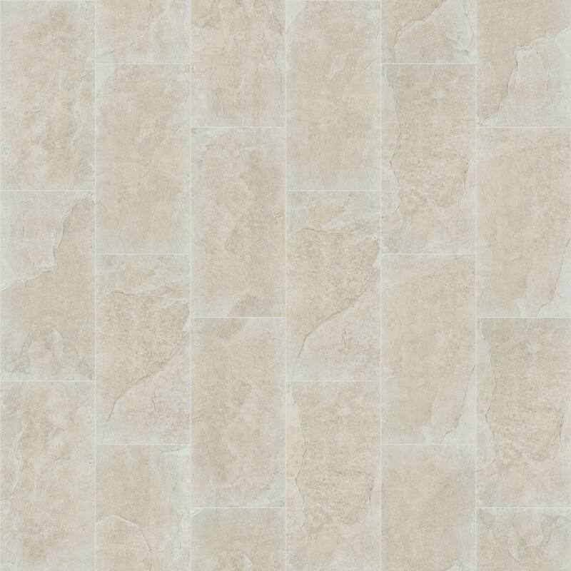 Shaw Crown - 12" x 24" Rectangle Floor and Wall Tile - Matte Visual - - Beige