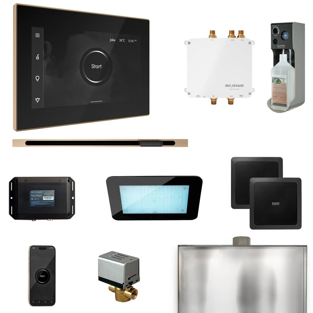 Mr Steam BLS1-L Bliss Linear Package Steam Shower Control Package with