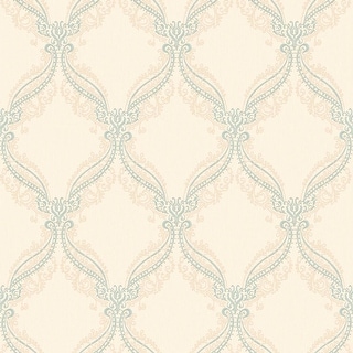 Seabrook Designs Pema Ogee Unpasted Wallpaper