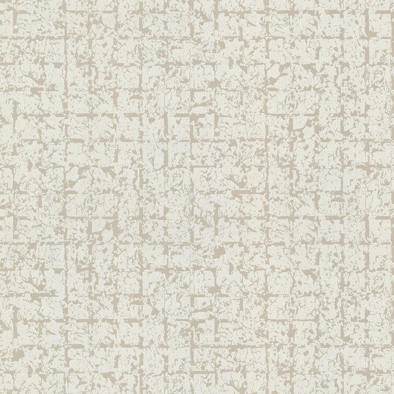 Stargazer Neutral Glitter Squares Wallpaper - 20.5in x 396in x 0.025in