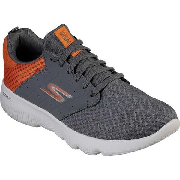 skechers go run 6 mens orange