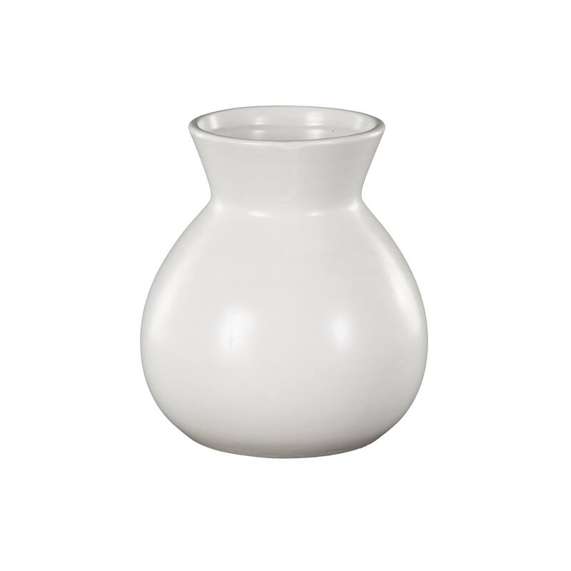 Black or White Ceramic Minimalistic Decorative Vase