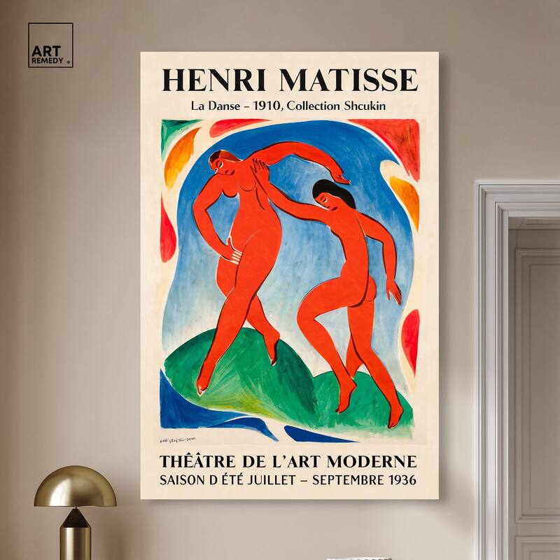 Dance by Henri Matisse Canvas by Art Remedy, Gallery Wrapped
