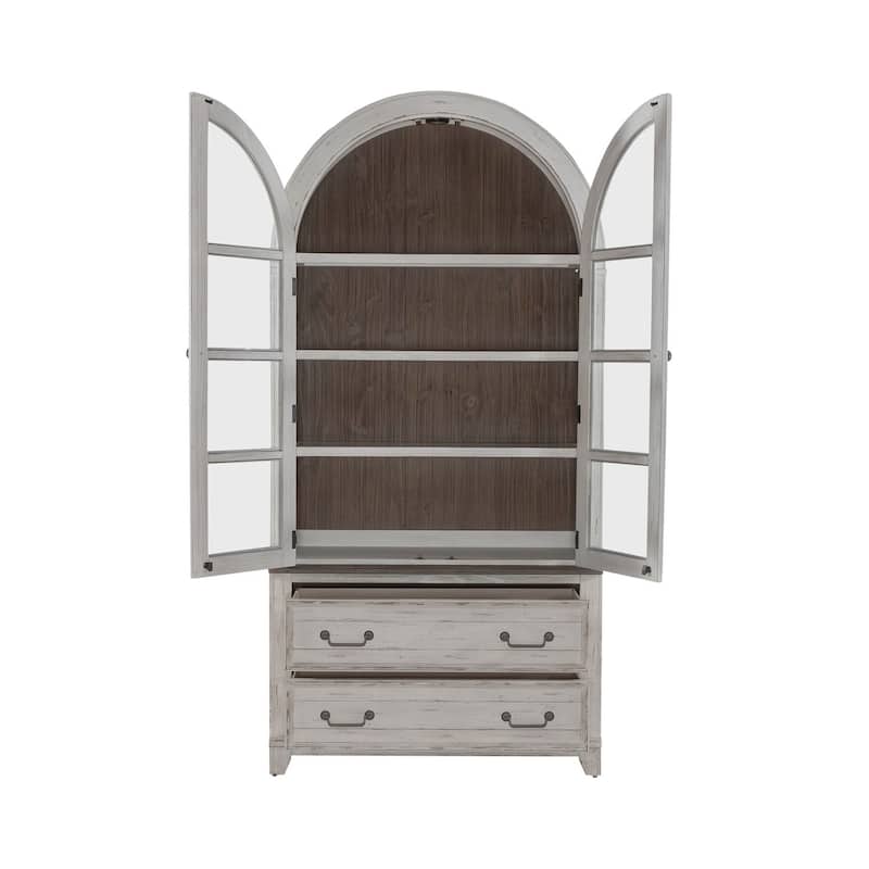 River Place Riverstone Curio Cabinet