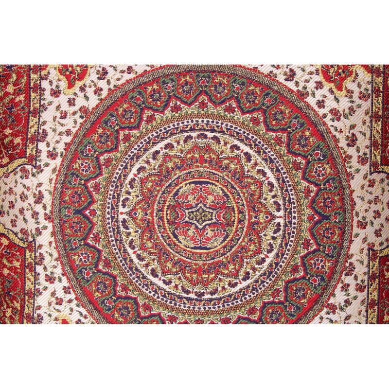 Vintage Retro Royal Exotic Kavka Turkish Throw Pillow