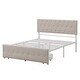 preview thumbnail 35 of 40, Storage Bed Metal Platform Bed with a Big Drawer.