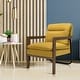 preview thumbnail 22 of 25, Costway Set of 2 Modern Accent Armchair Lounge Chair w/ Wood Legs & - 34.5'' x 26.5'' x 36''