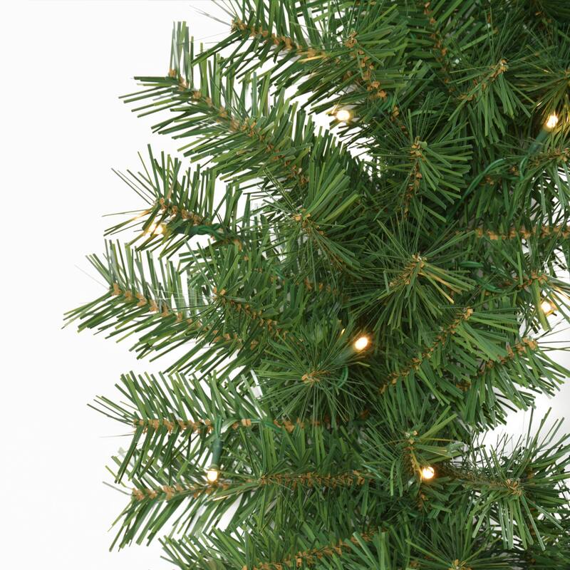 Puleo International 4-Piece Pre-Lit Artificial Christmas Decor Set