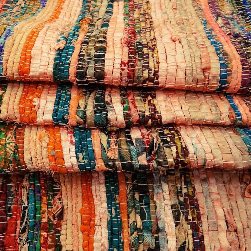 Aakriti Eco-Friendly Chindi Rugs - (5x3 Feet)