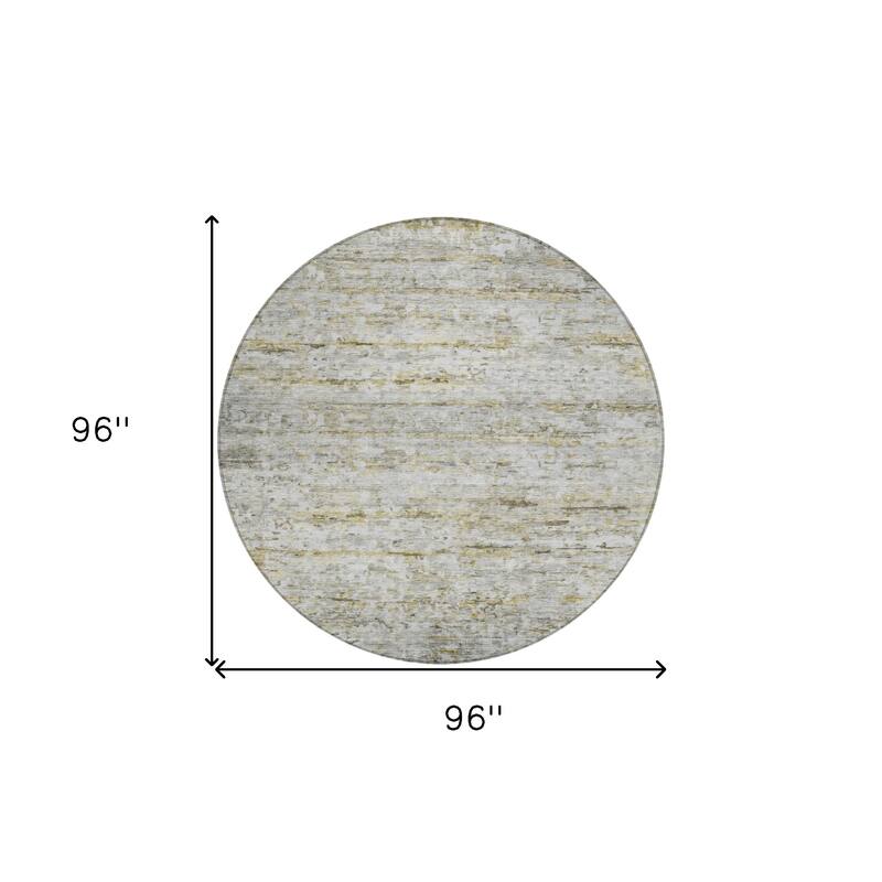 HomeRoots Striped Transitional Rectangle Outdoor Rug