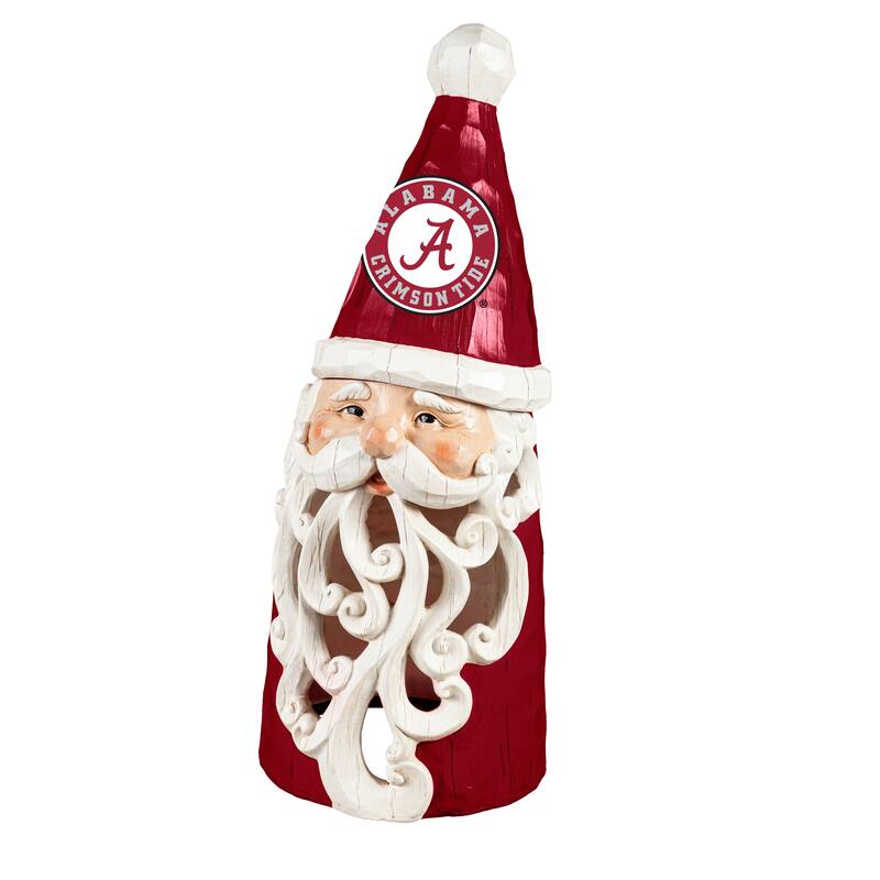 University of Alabama Santa LED Garden Statuary, 26"