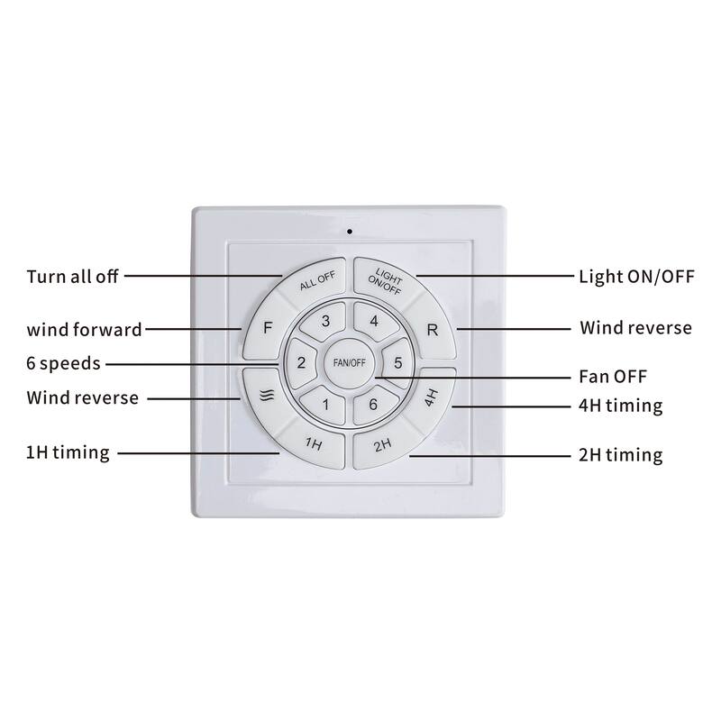 72 Inch Industrial DC Motor Ceiling Fan with light,Large Ceiling Fan with 8 Reversible Blades,3 Downrods,6-Speed Remote Control