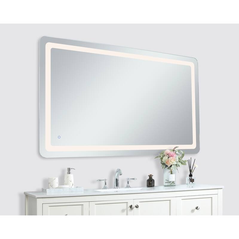 Indigo Home 36in x 60in soft edge LED mirror